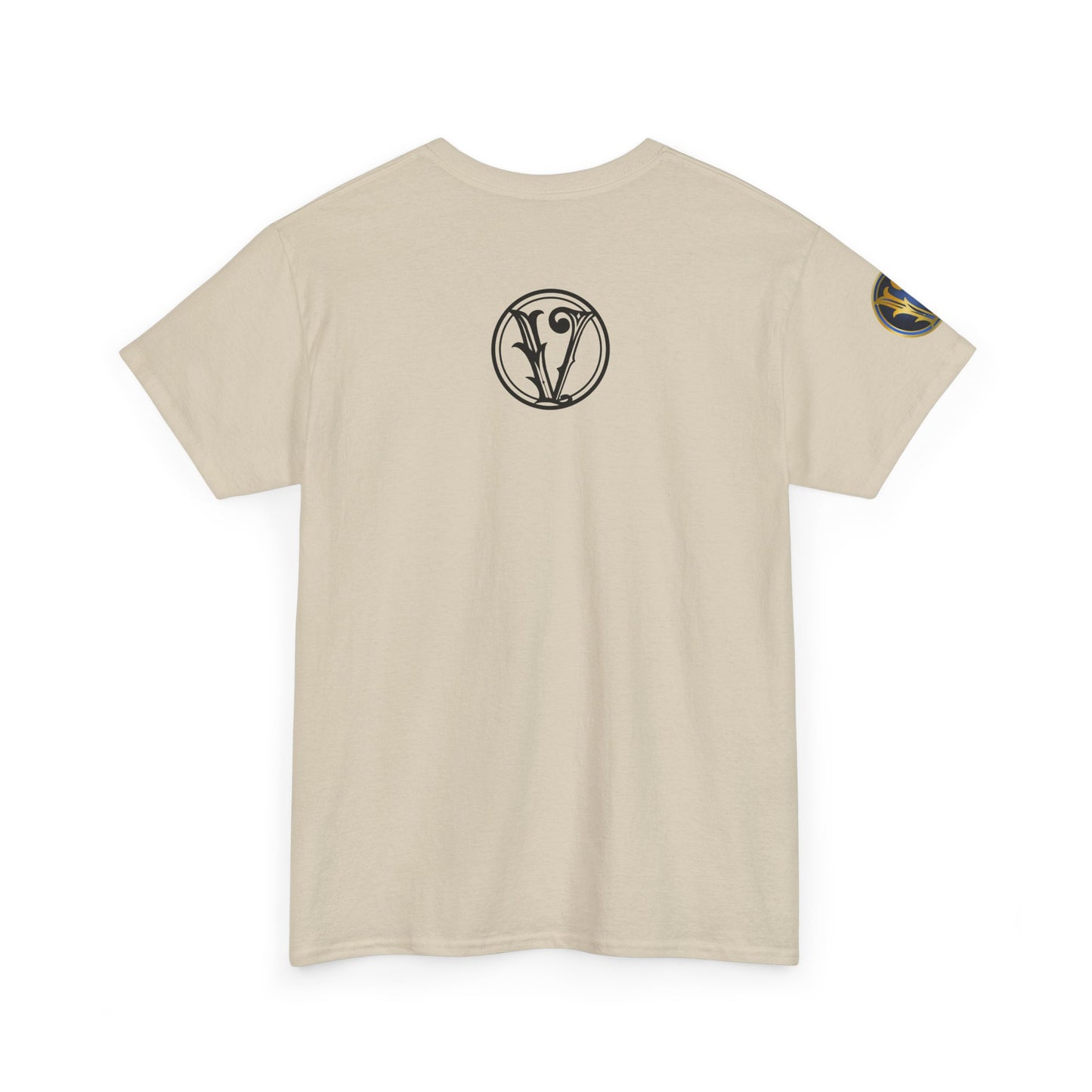 Graphic Tee — Colorful Mythical Bird & Rose Streetwear T-Shirt