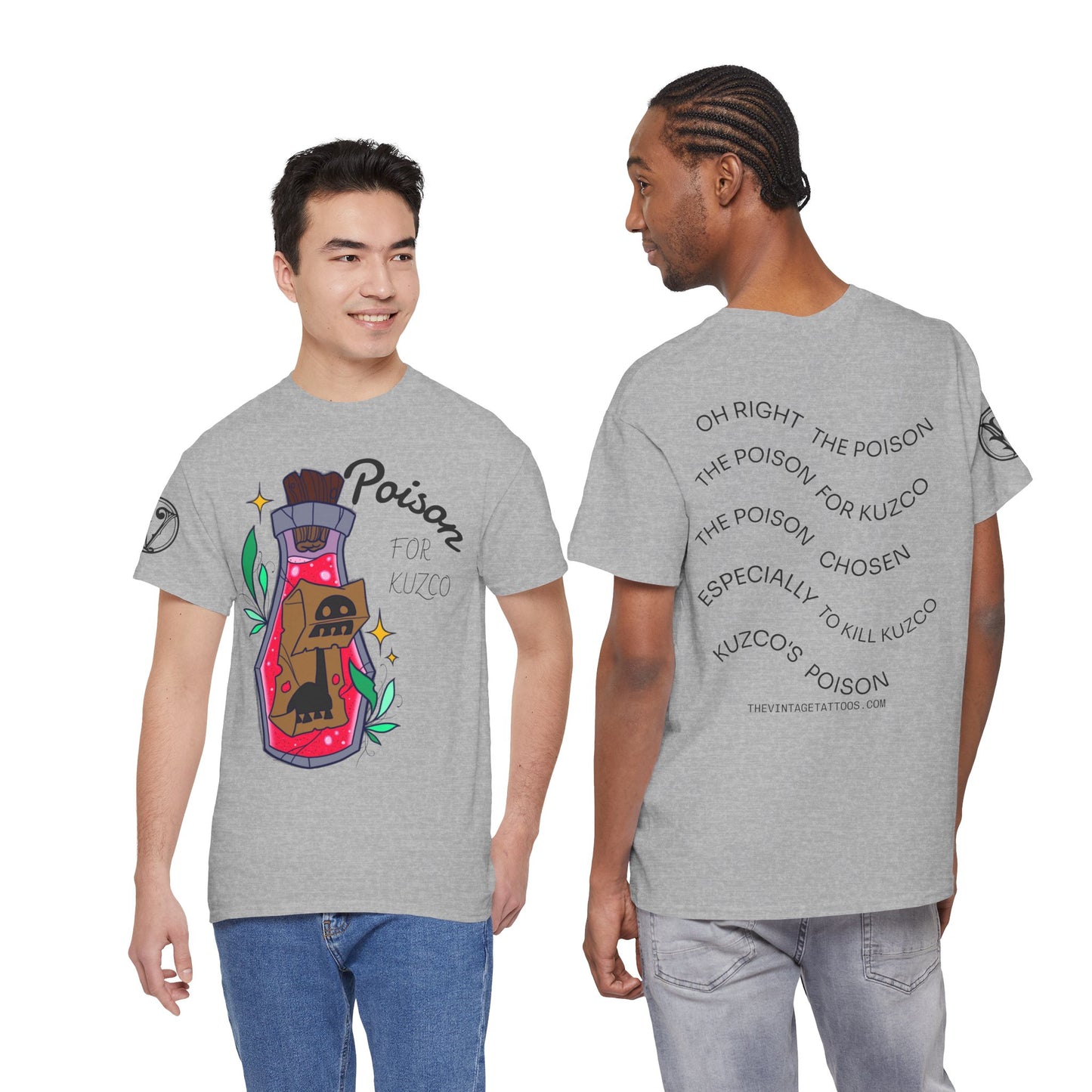 Poison for Kuzco T-Shirt — Fun Animated Potion Graphic Tee
