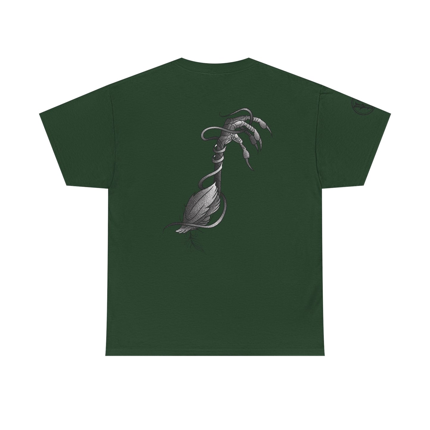 Skull & Vines Graphic Tee — Botanical Skull Art T-Shirt