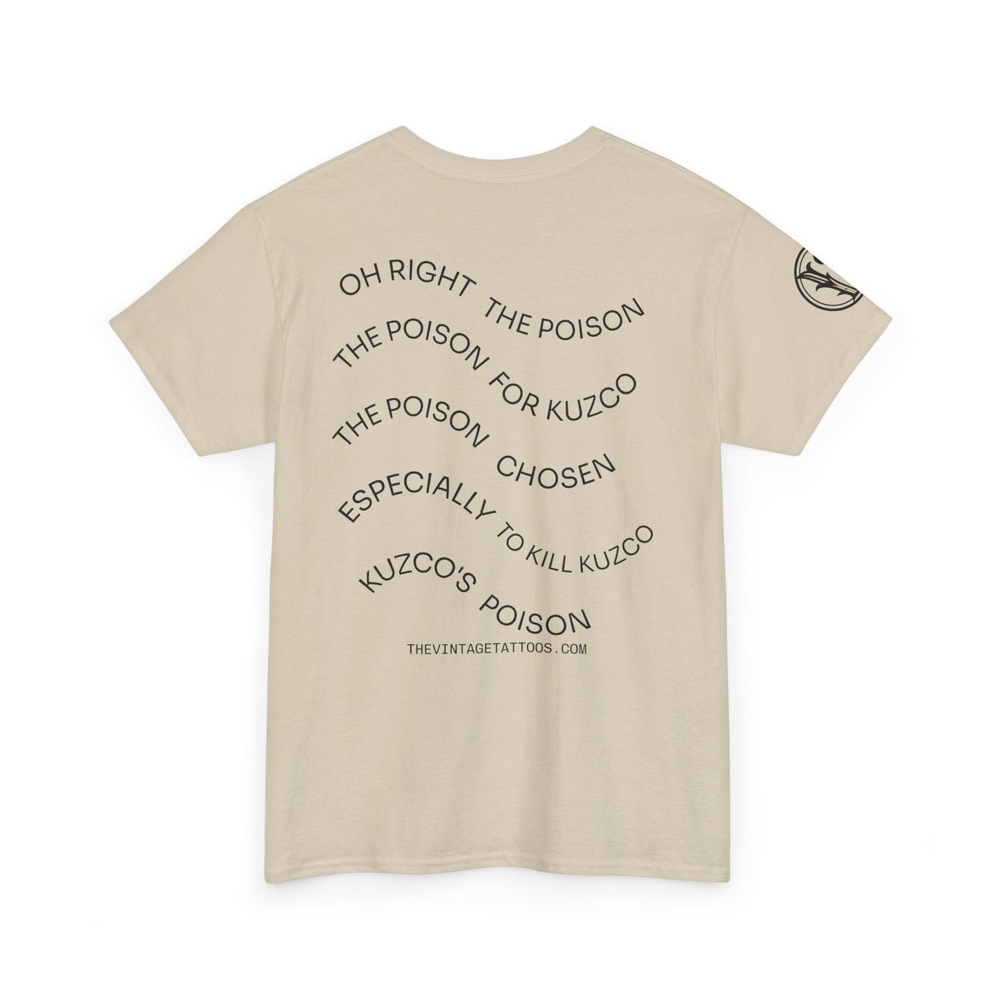 Poison for Kuzco T-Shirt — Fun Animated Potion Graphic Tee