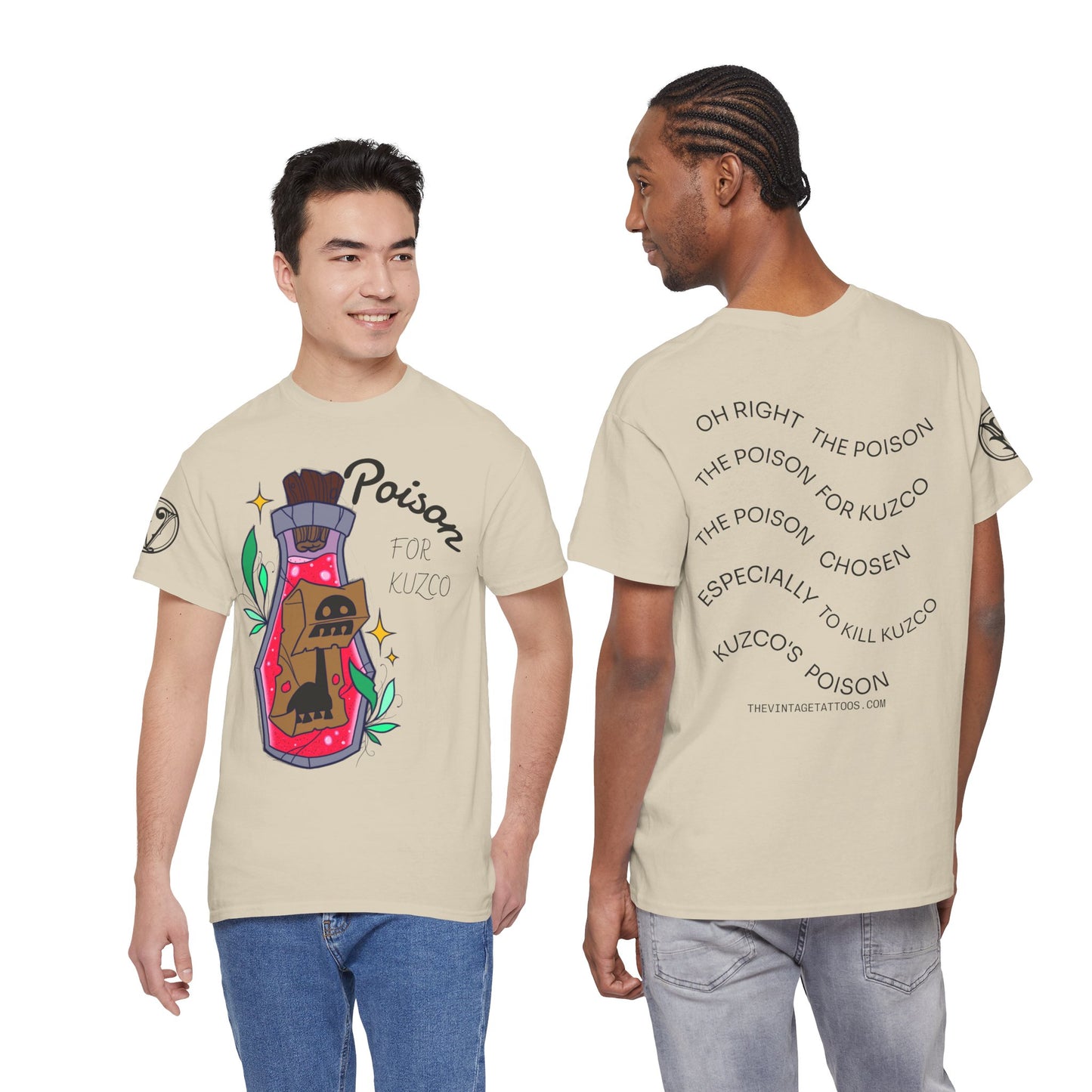 Poison for Kuzco T-Shirt — Fun Animated Potion Graphic Tee