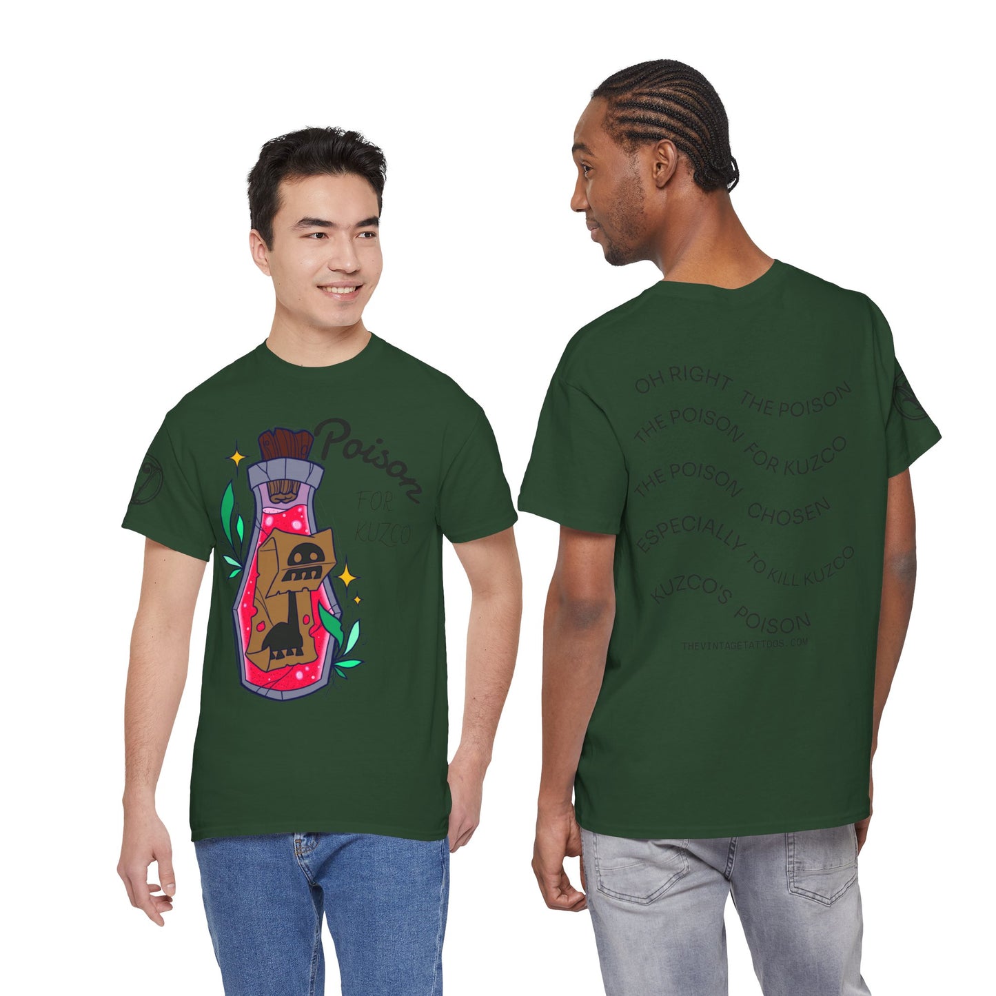 Poison for Kuzco T-Shirt — Fun Animated Potion Graphic Tee