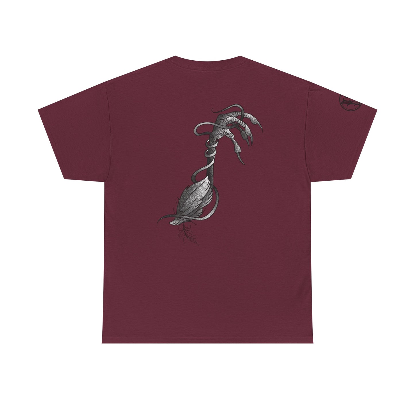 Skull & Vines Graphic Tee — Botanical Skull Art T-Shirt