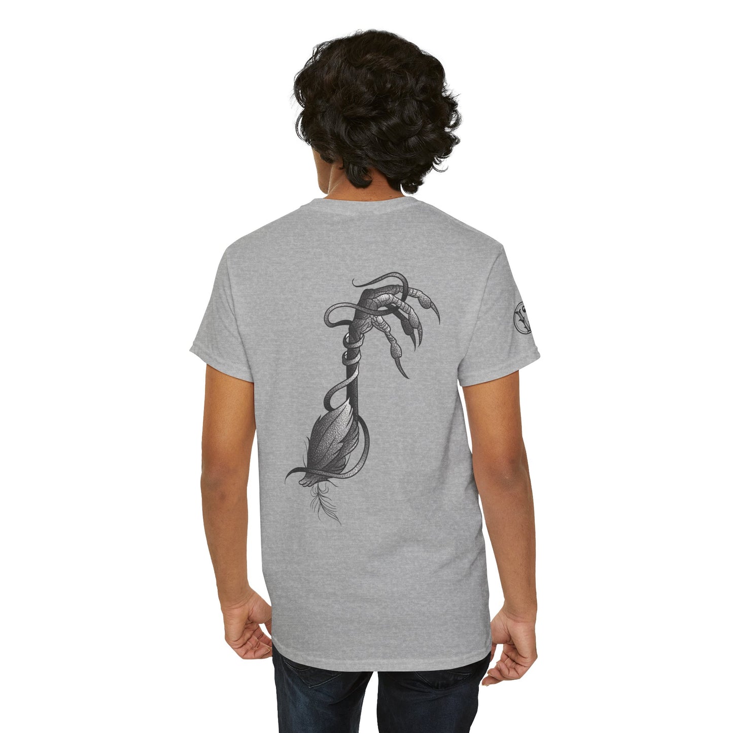Skull & Vines Graphic Tee — Botanical Skull Art T-Shirt