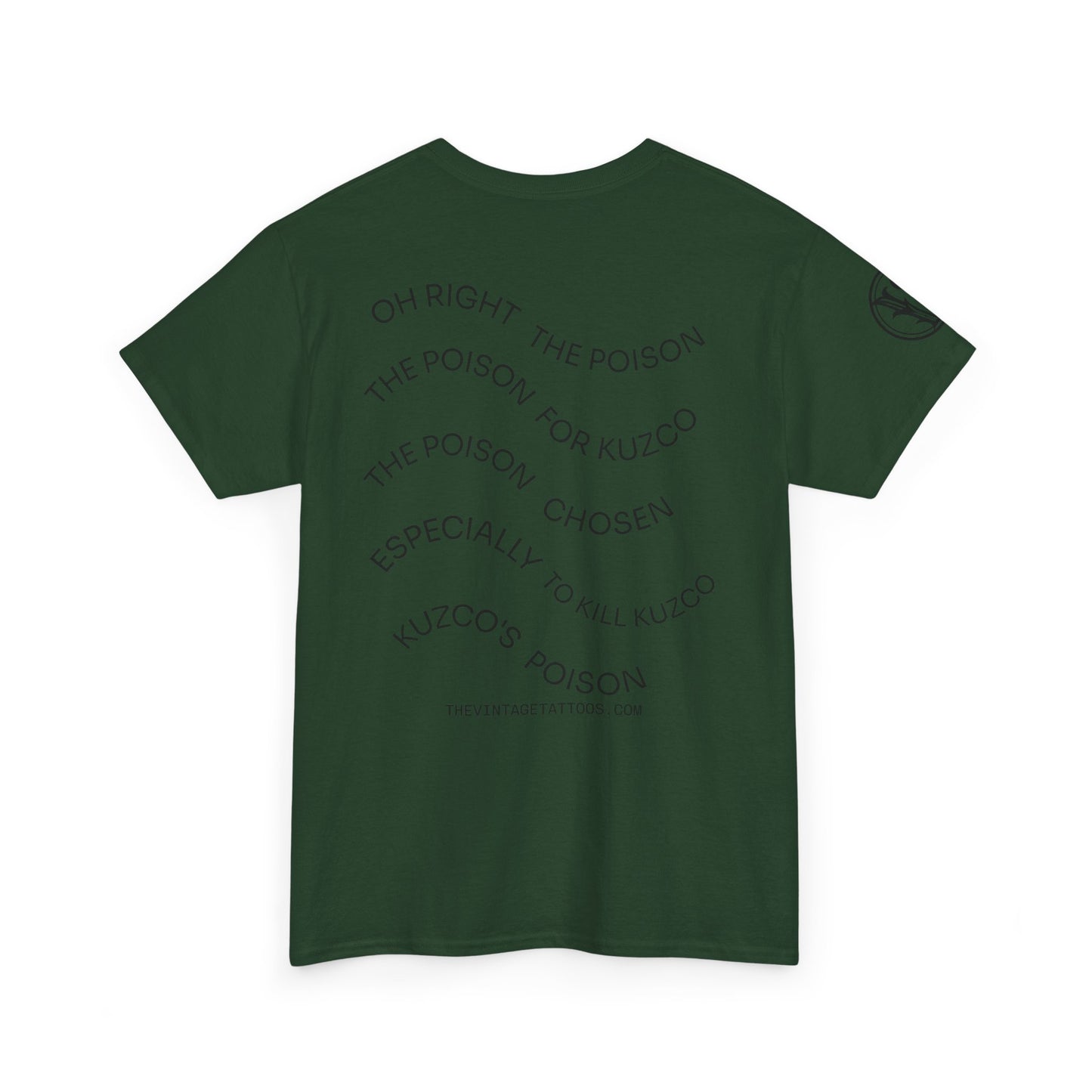 Poison for Kuzco T-Shirt — Fun Animated Potion Graphic Tee