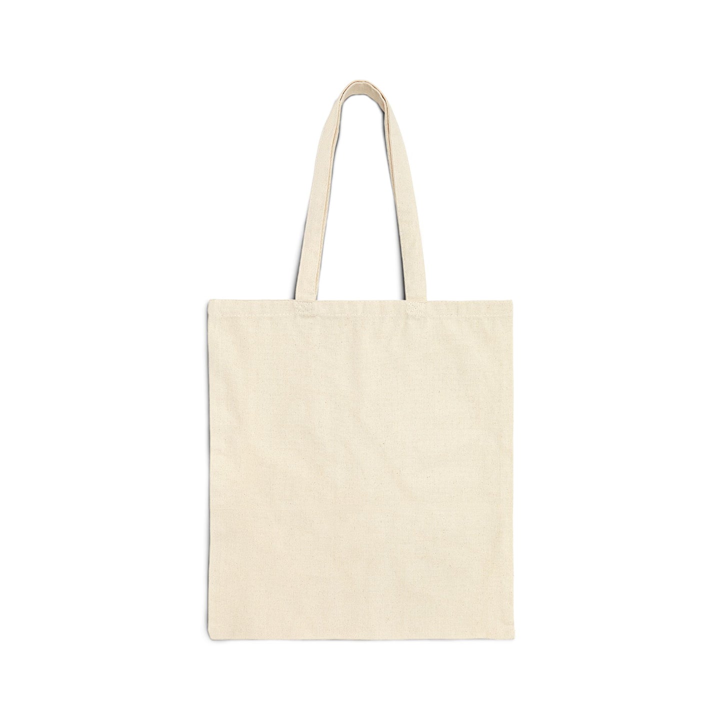 Hummingbird Floral Canvas Tote Bag — Eco-Friendly Cotton Shopper