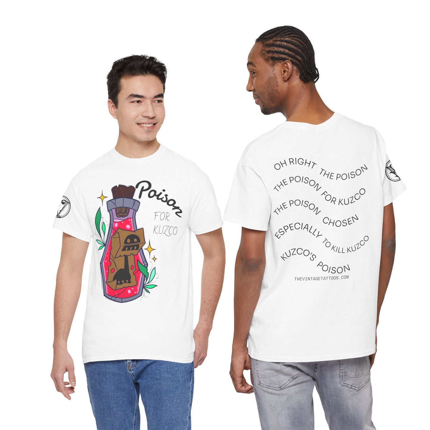 Poison for Kuzco T-Shirt — Fun Animated Potion Graphic Tee