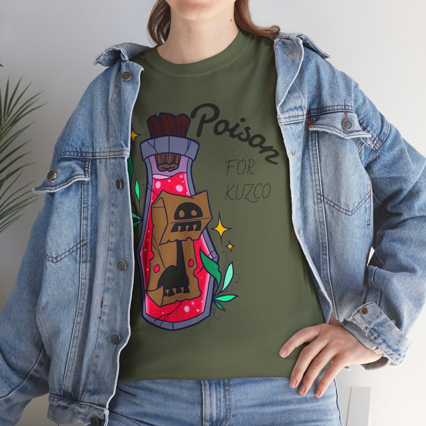 Poison for Kuzco T-Shirt — Fun Animated Potion Graphic Tee