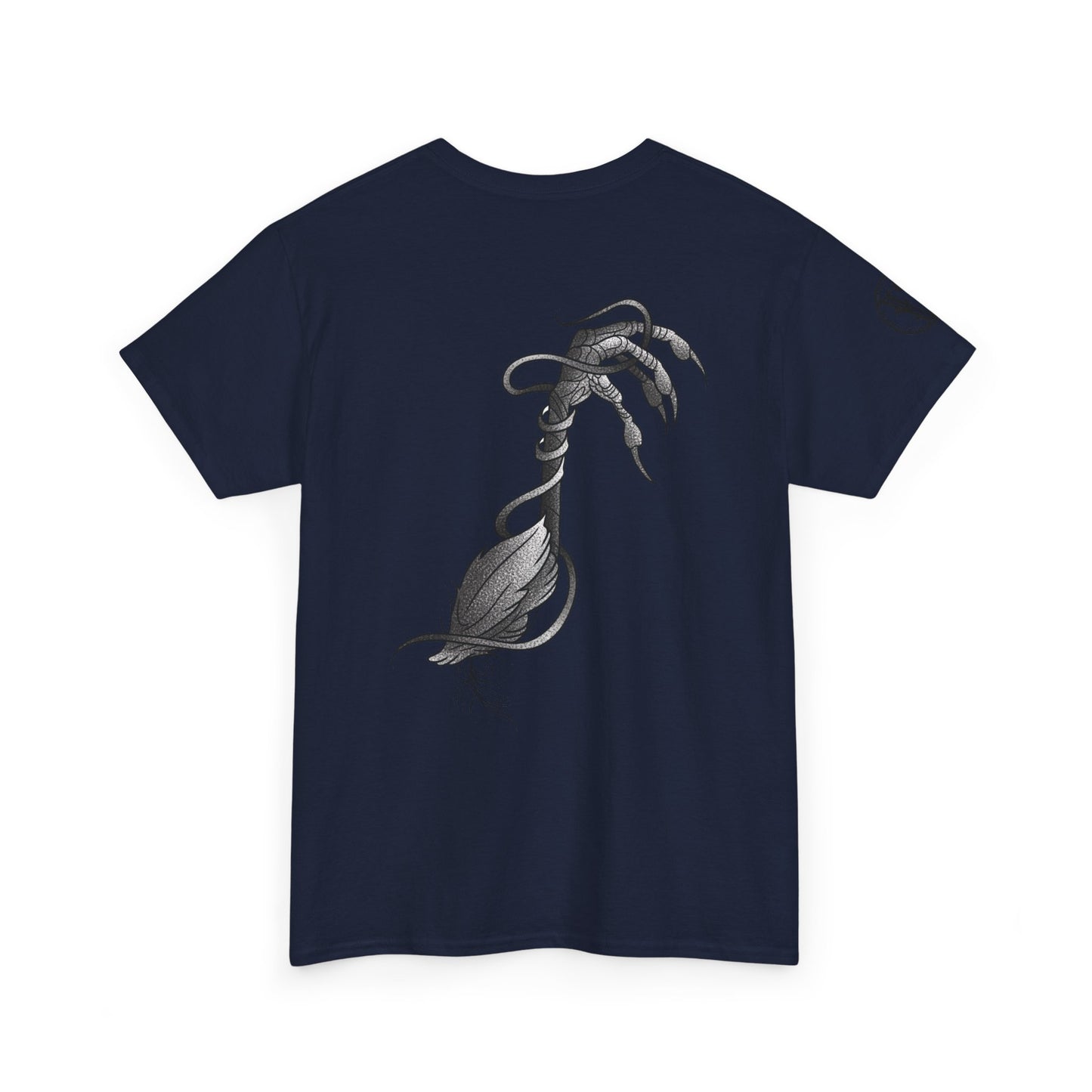Skull & Vines Graphic Tee — Botanical Skull Art T-Shirt