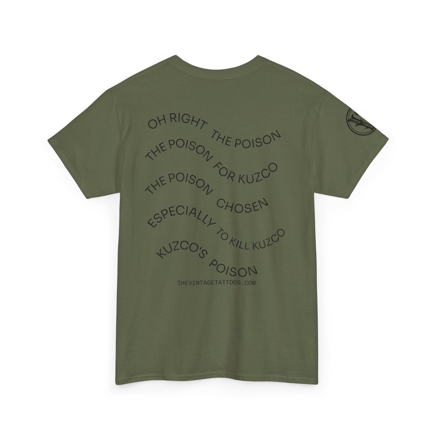 Poison for Kuzco T-Shirt — Fun Animated Potion Graphic Tee