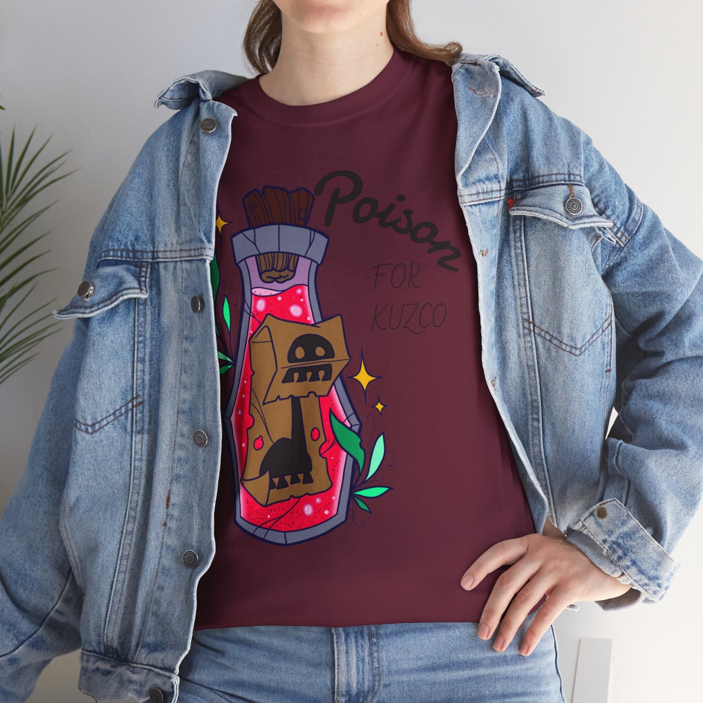 Poison for Kuzco T-Shirt — Fun Animated Potion Graphic Tee