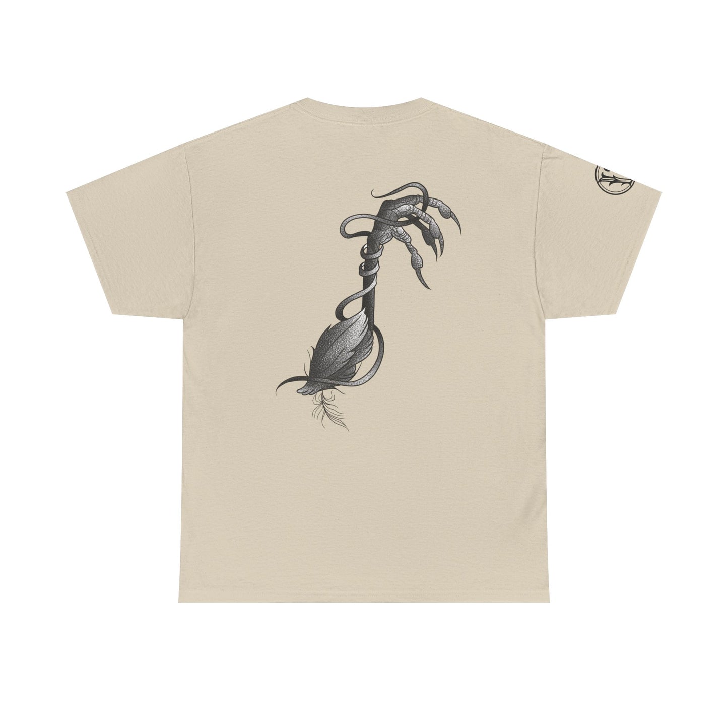 Skull & Vines Graphic Tee — Botanical Skull Art T-Shirt