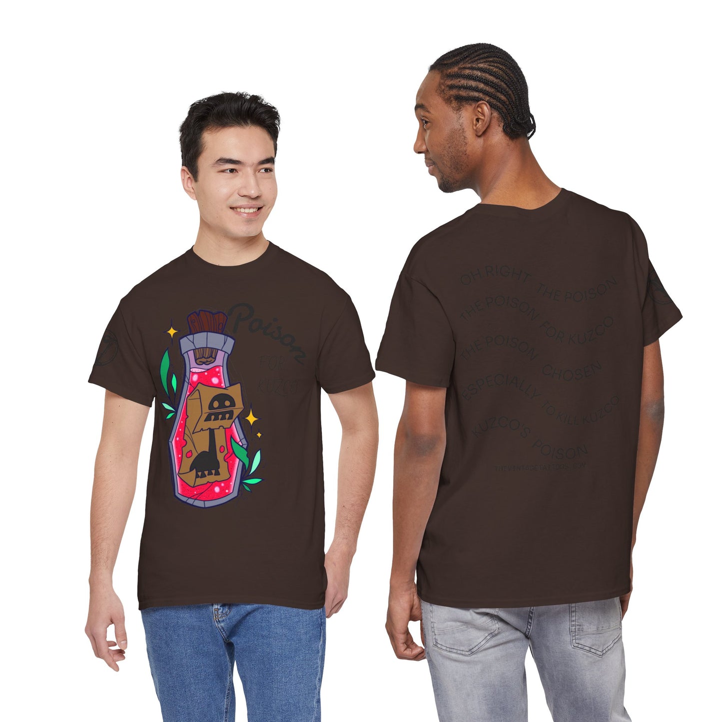 Poison for Kuzco T-Shirt — Fun Animated Potion Graphic Tee