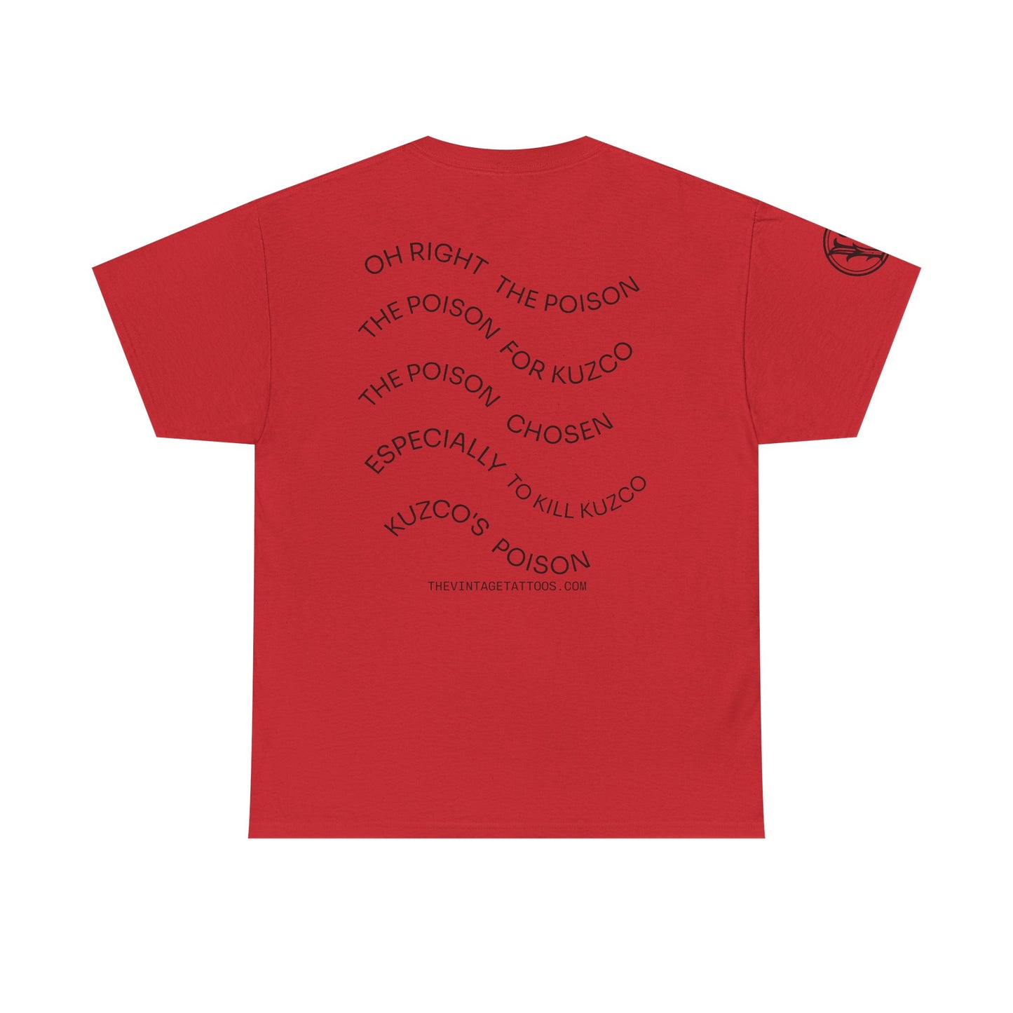 Poison for Kuzco T-Shirt — Fun Animated Potion Graphic Tee