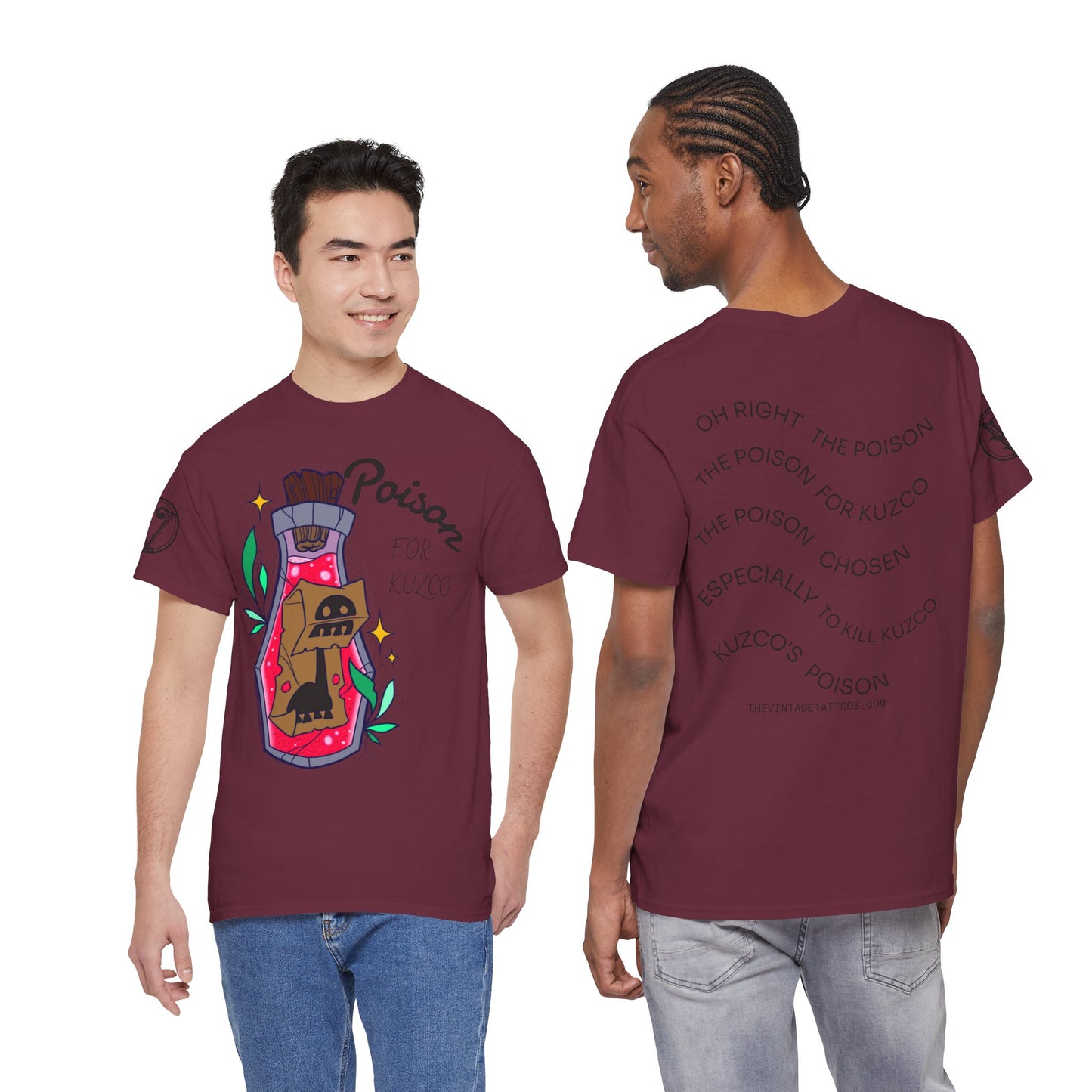 Poison for Kuzco T-Shirt — Fun Animated Potion Graphic Tee