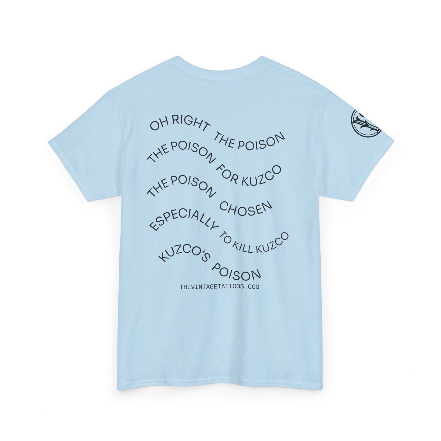 Poison for Kuzco T-Shirt — Fun Animated Potion Graphic Tee