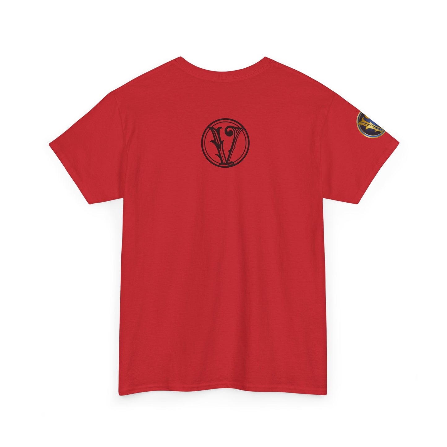 Graphic Tee — Colorful Mythical Bird & Rose Streetwear T-Shirt