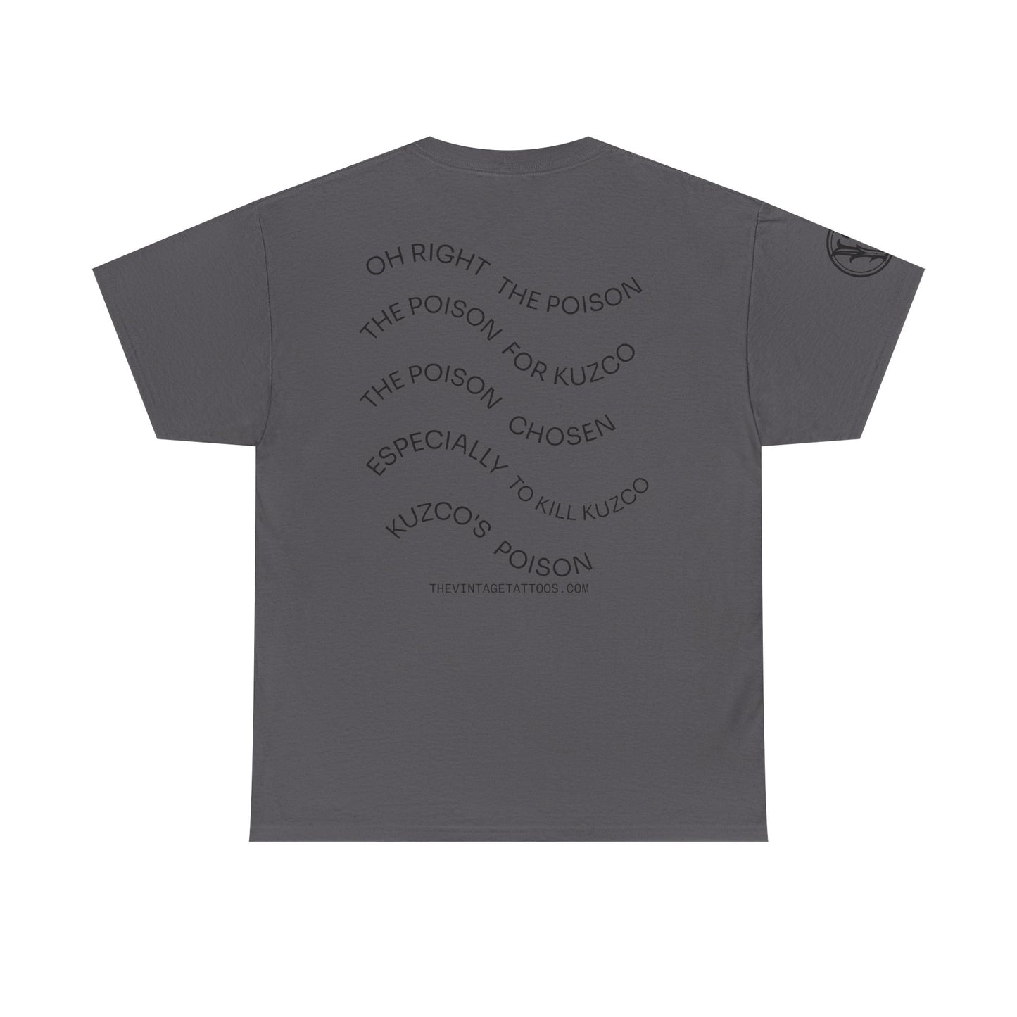 Poison for Kuzco T-Shirt — Fun Animated Potion Graphic Tee
