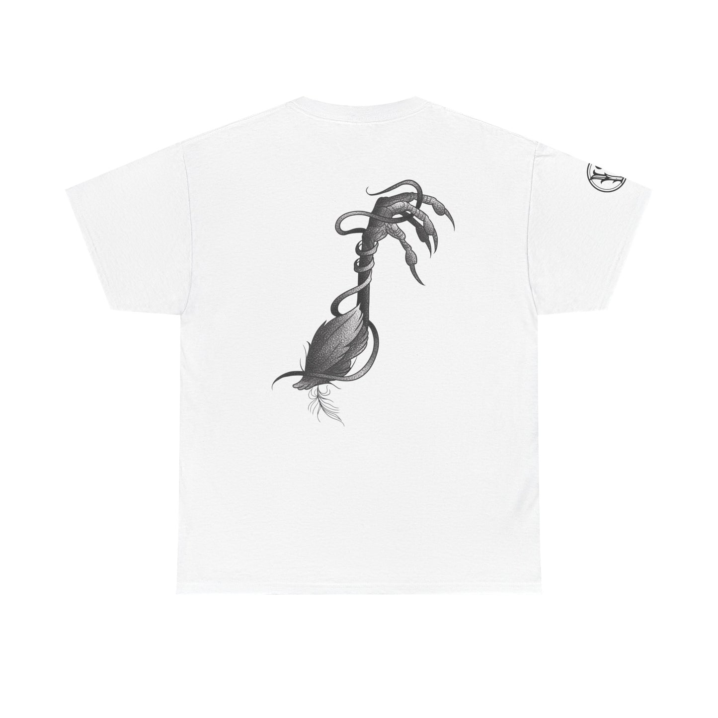 Skull & Vines Graphic Tee — Botanical Skull Art T-Shirt