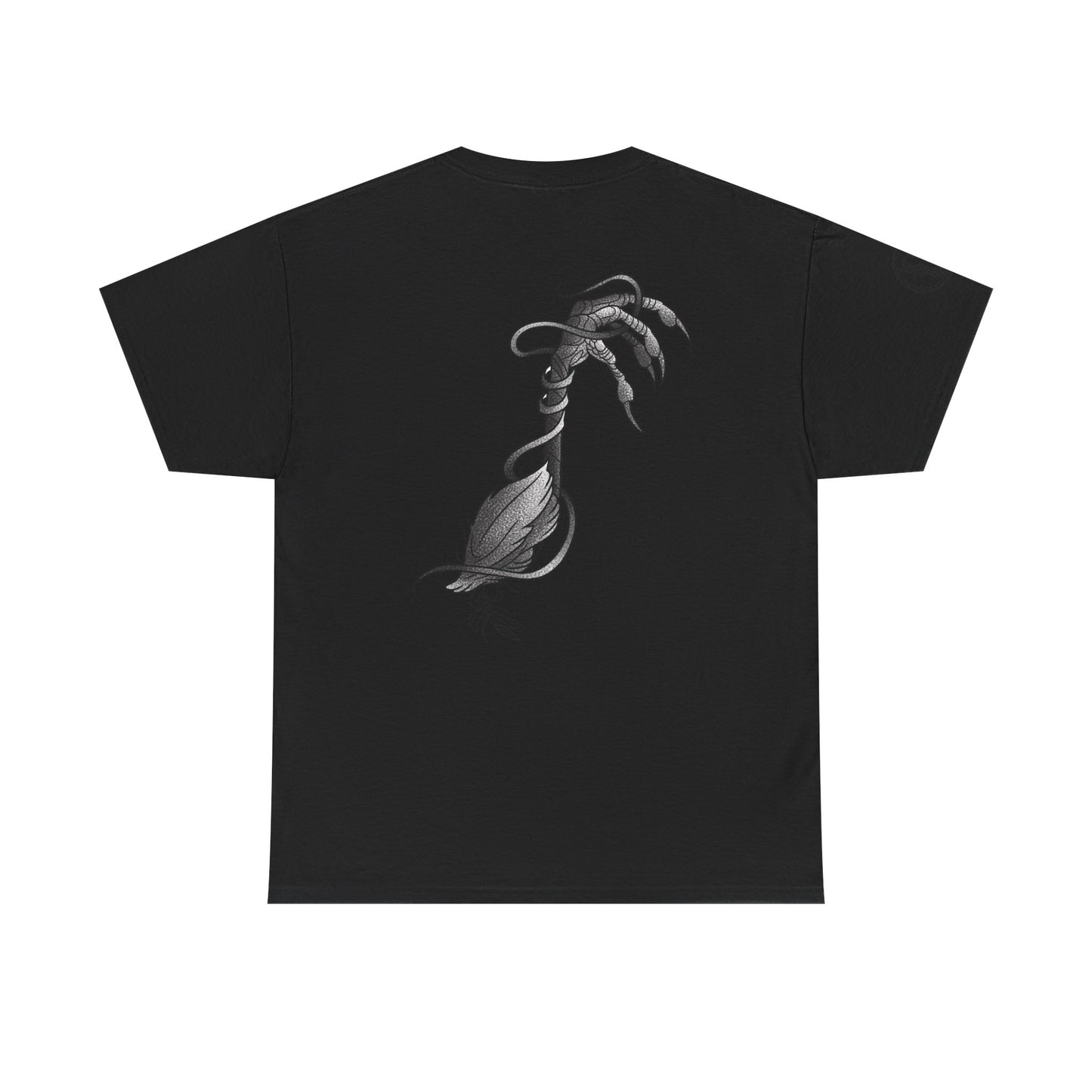 Skull & Vines Graphic Tee — Botanical Skull Art T-Shirt