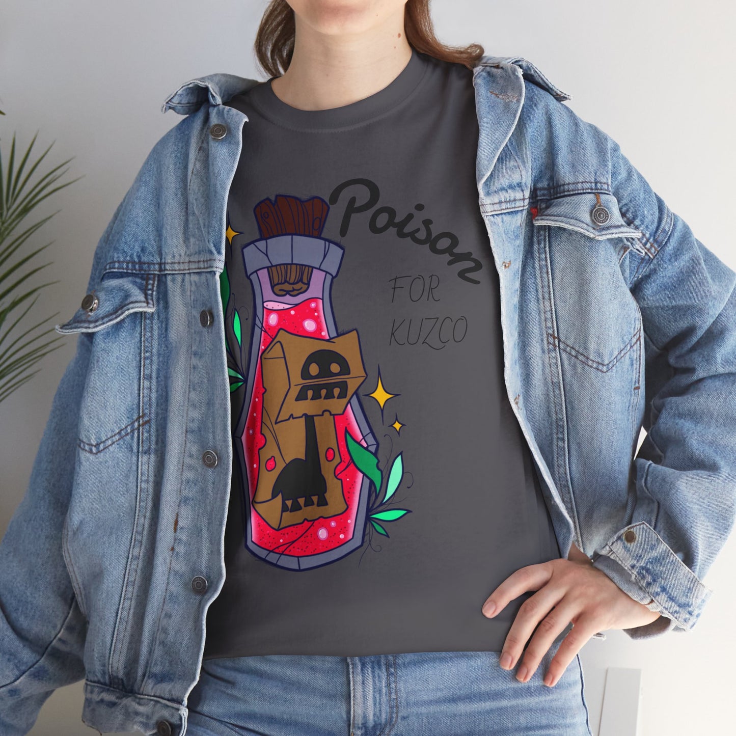 Poison for Kuzco T-Shirt — Fun Animated Potion Graphic Tee