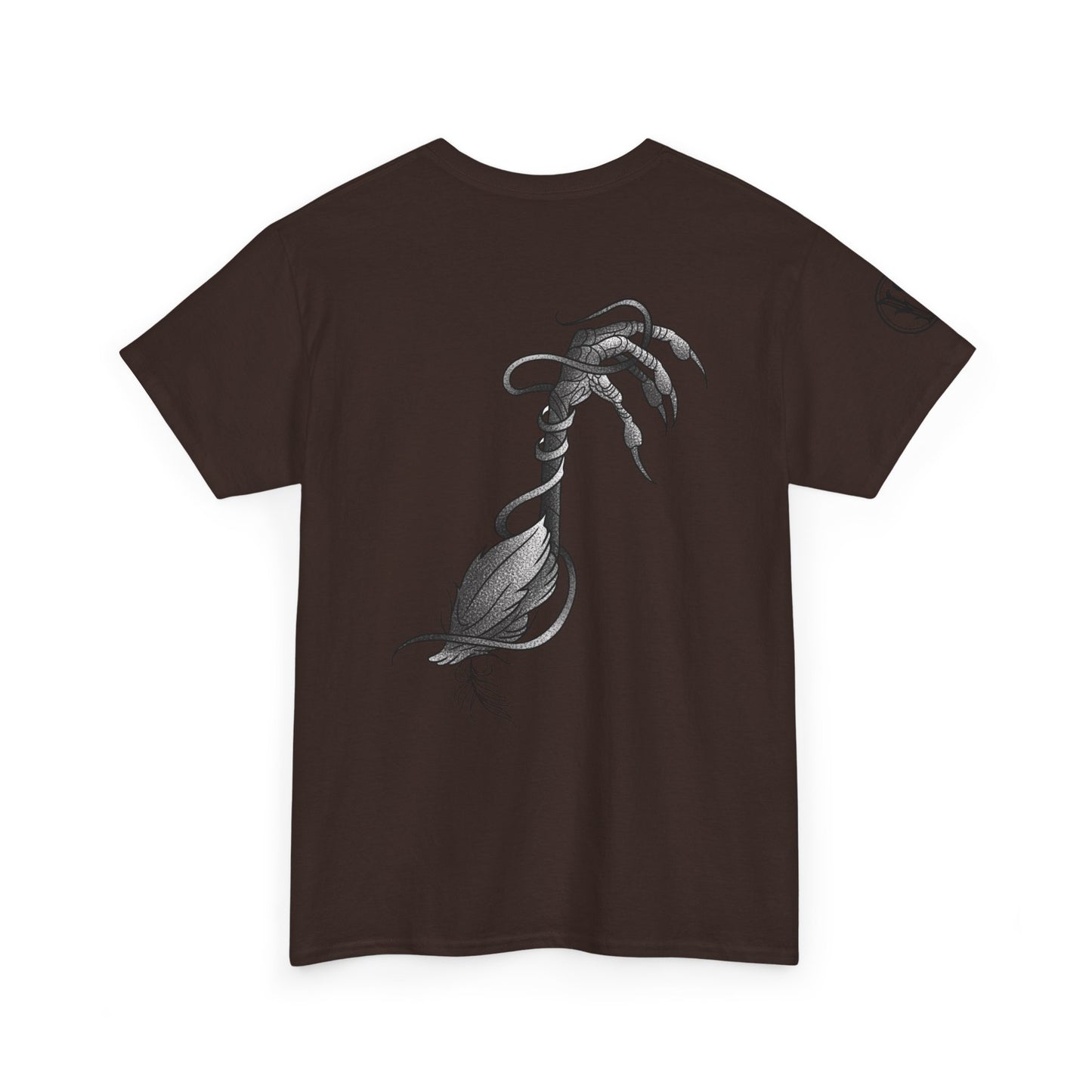 Skull & Vines Graphic Tee — Botanical Skull Art T-Shirt
