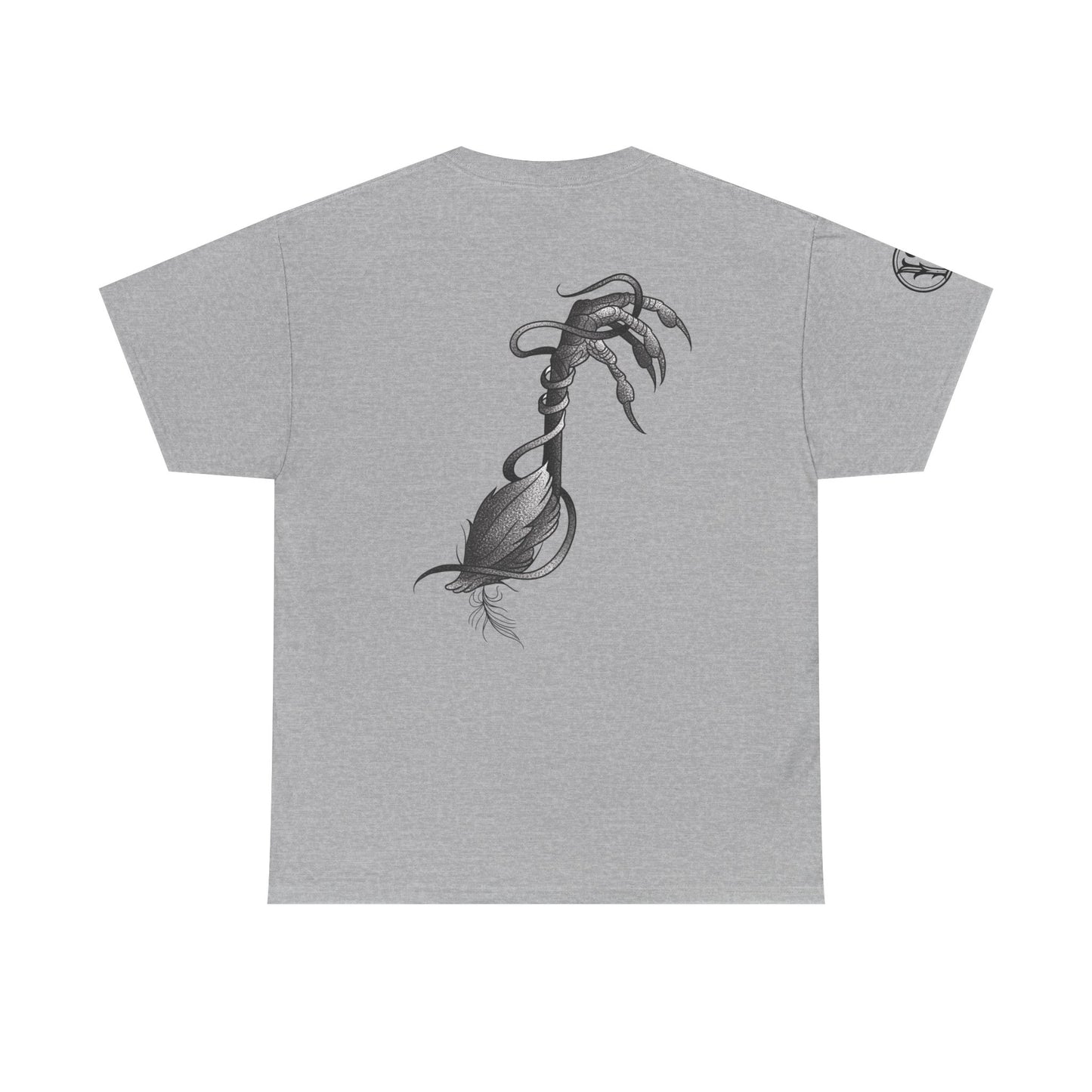 Skull & Vines Graphic Tee — Botanical Skull Art T-Shirt