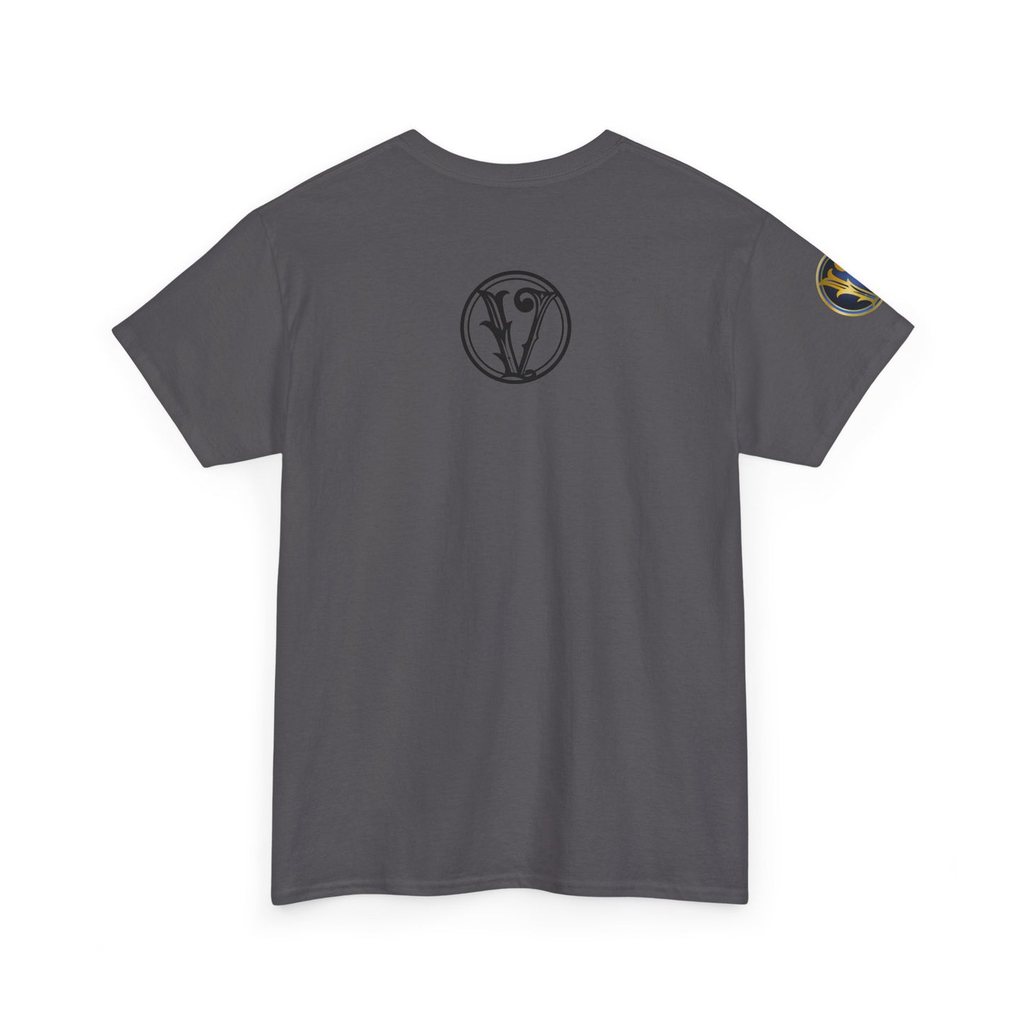 Graphic Tee — Colorful Mythical Bird & Rose Streetwear T-Shirt