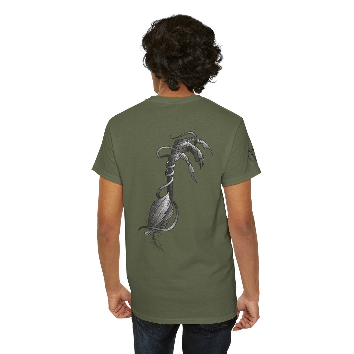 Skull & Vines Graphic Tee — Botanical Skull Art T-Shirt