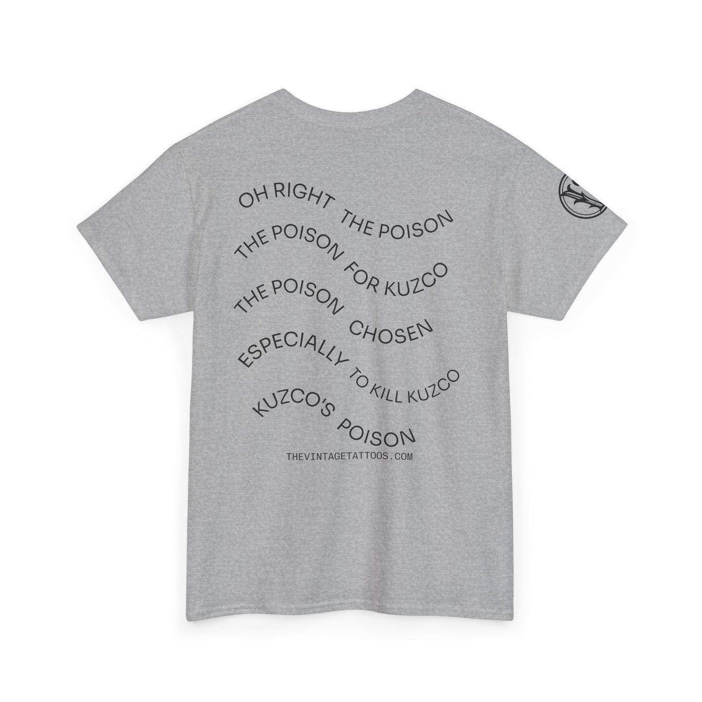 Poison for Kuzco T-Shirt — Fun Animated Potion Graphic Tee