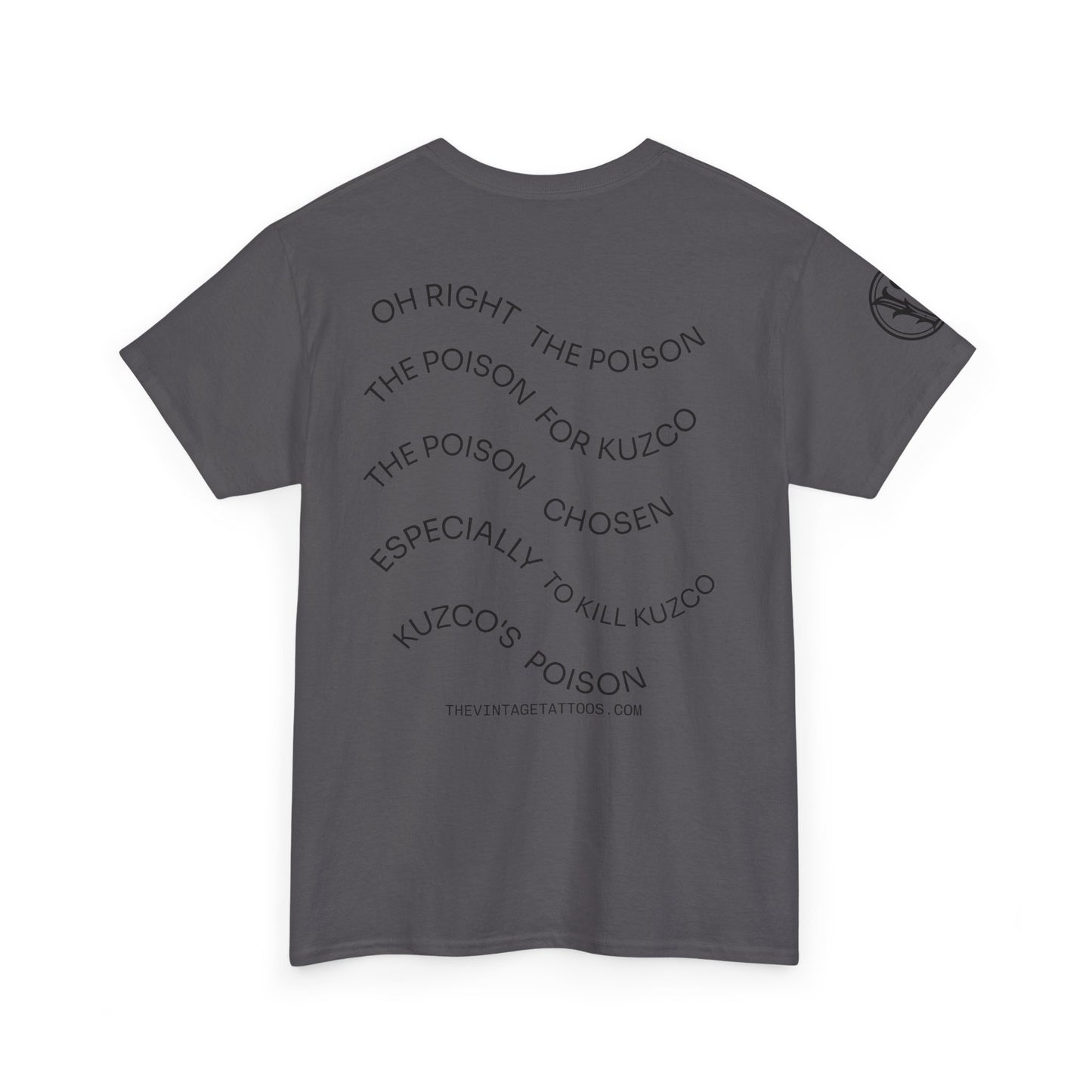 Poison for Kuzco T-Shirt — Fun Animated Potion Graphic Tee