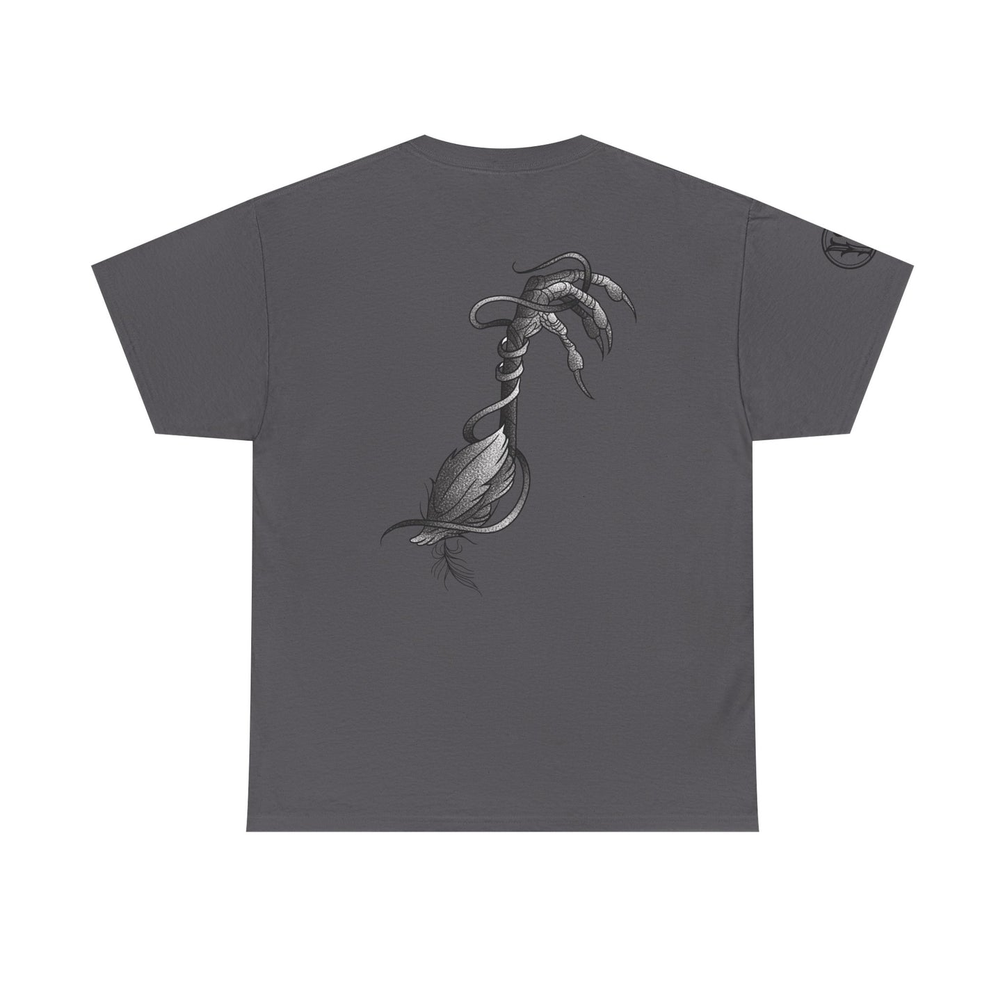 Skull & Vines Graphic Tee — Botanical Skull Art T-Shirt