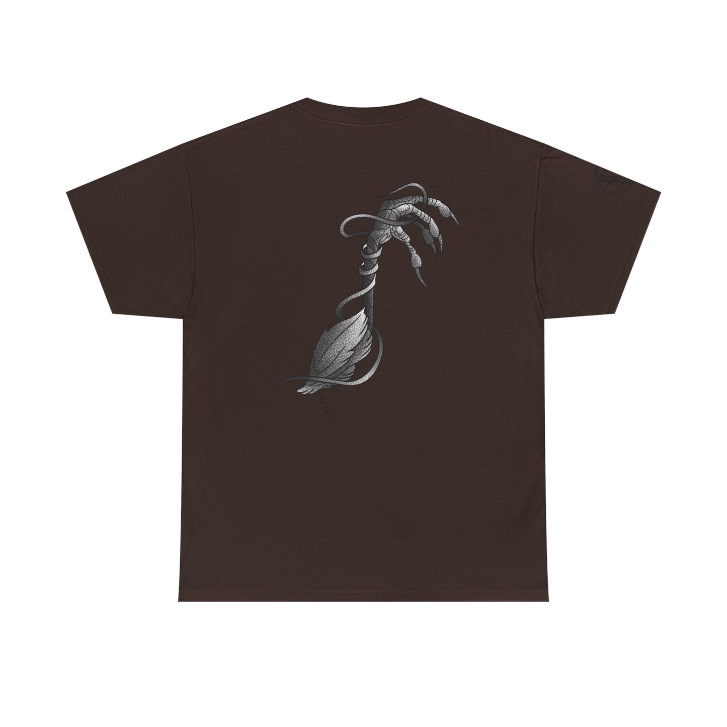 Skull & Vines Graphic Tee — Botanical Skull Art T-Shirt