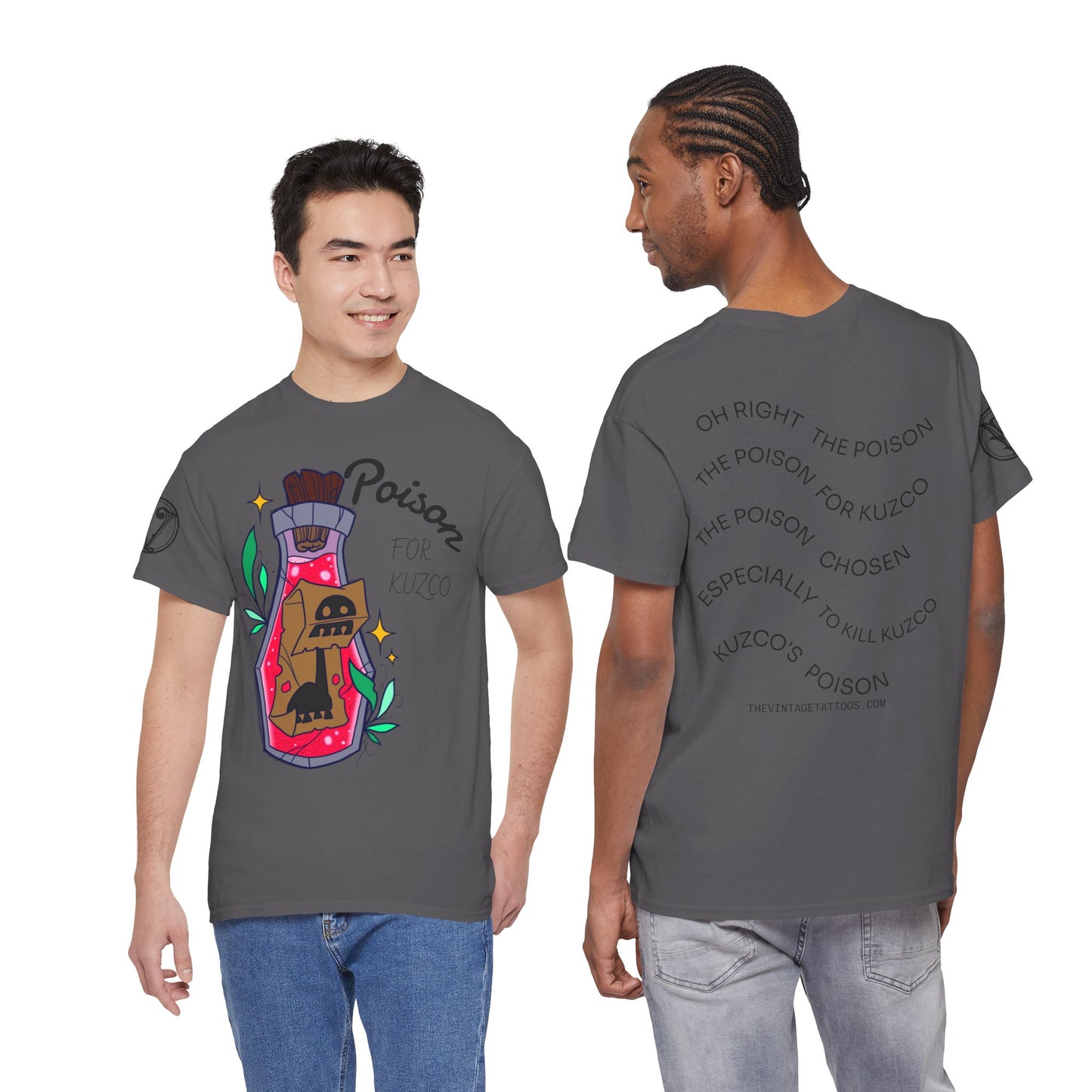 Poison for Kuzco T-Shirt — Fun Animated Potion Graphic Tee