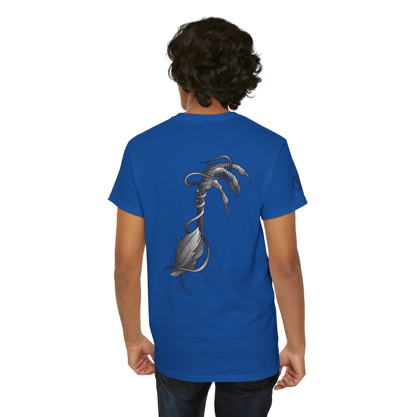 Skull & Vines Graphic Tee — Botanical Skull Art T-Shirt
