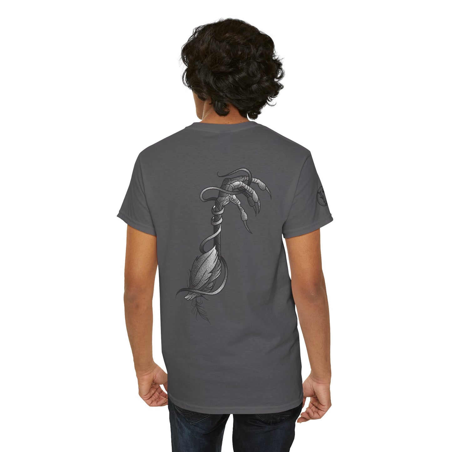 Skull & Vines Graphic Tee — Botanical Skull Art T-Shirt