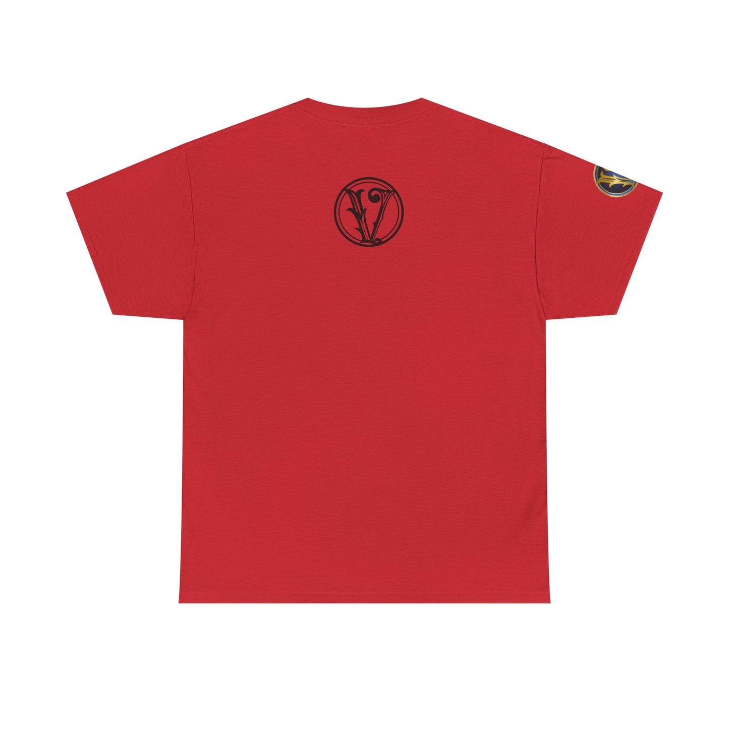 Graphic Tee — Colorful Mythical Bird & Rose Streetwear T-Shirt