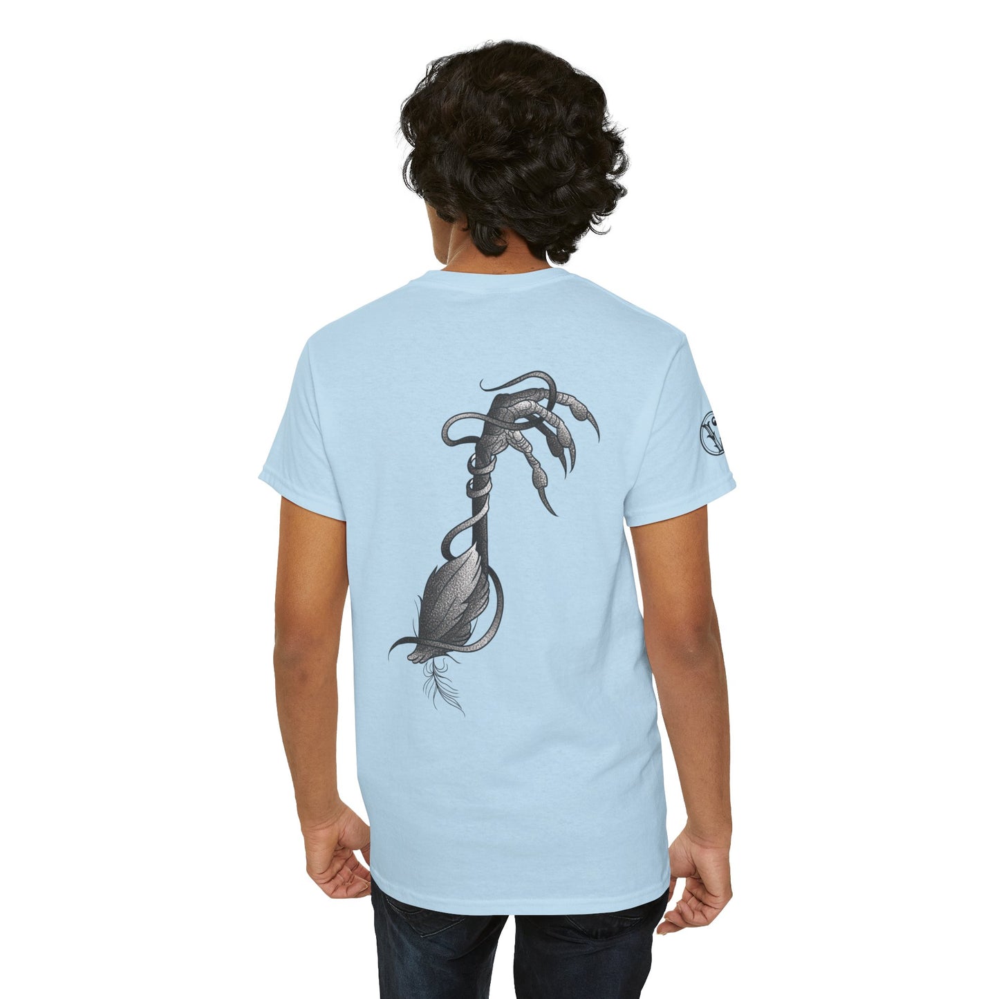 Skull & Vines Graphic Tee — Botanical Skull Art T-Shirt