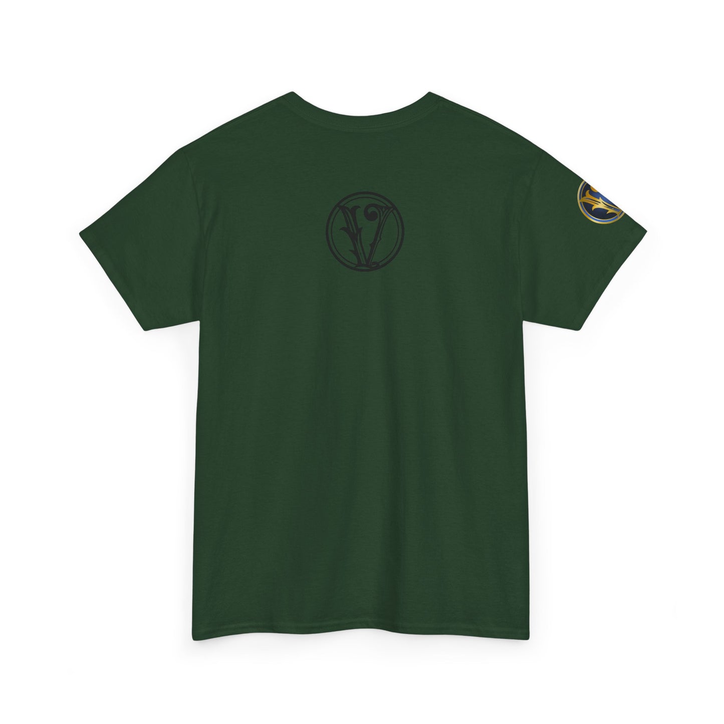 Graphic Tee — Colorful Mythical Bird & Rose Streetwear T-Shirt