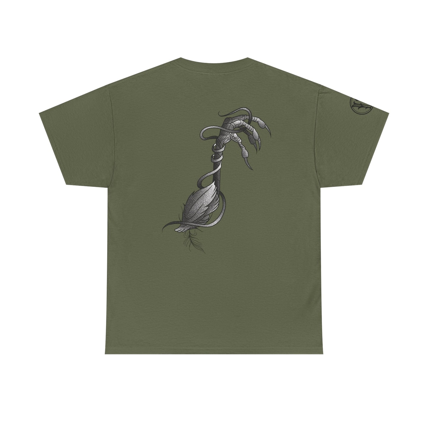 Skull & Vines Graphic Tee — Botanical Skull Art T-Shirt