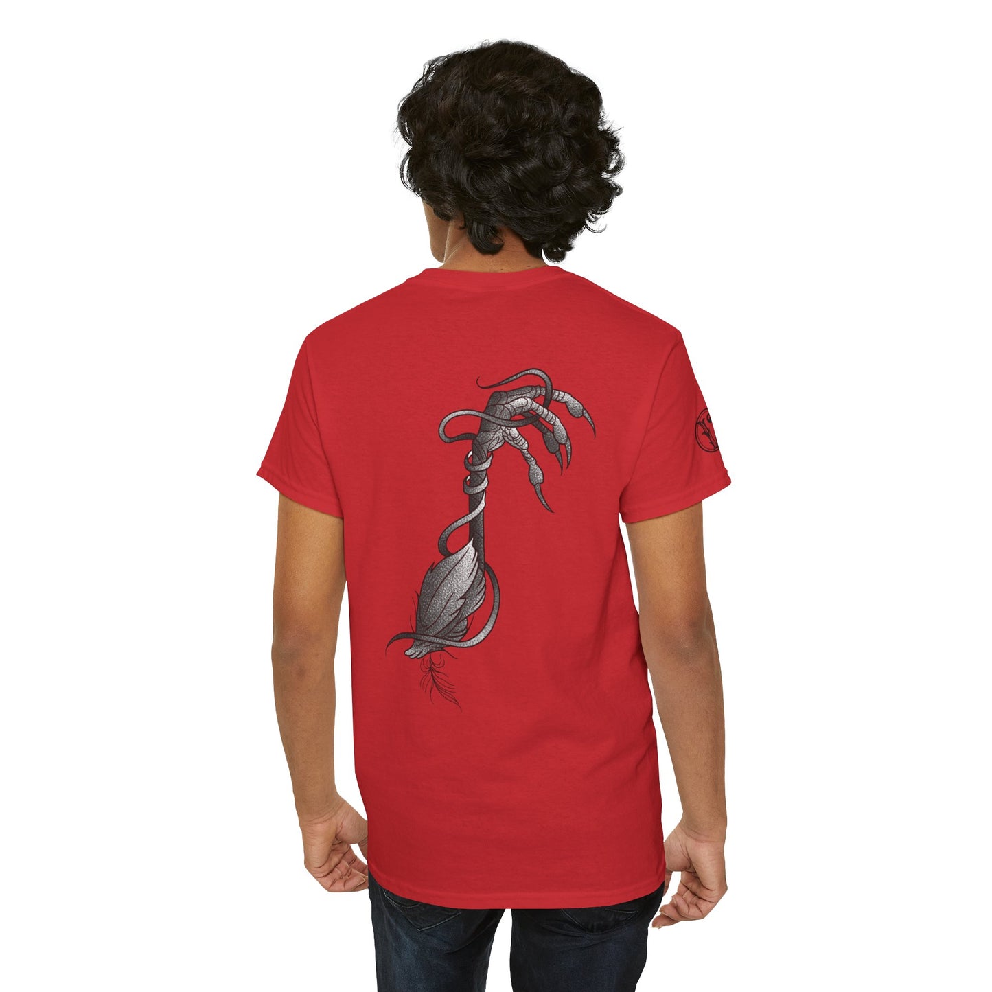 Skull & Vines Graphic Tee — Botanical Skull Art T-Shirt