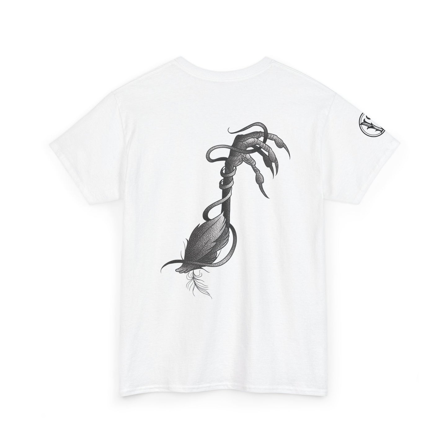 Skull & Vines Graphic Tee — Botanical Skull Art T-Shirt