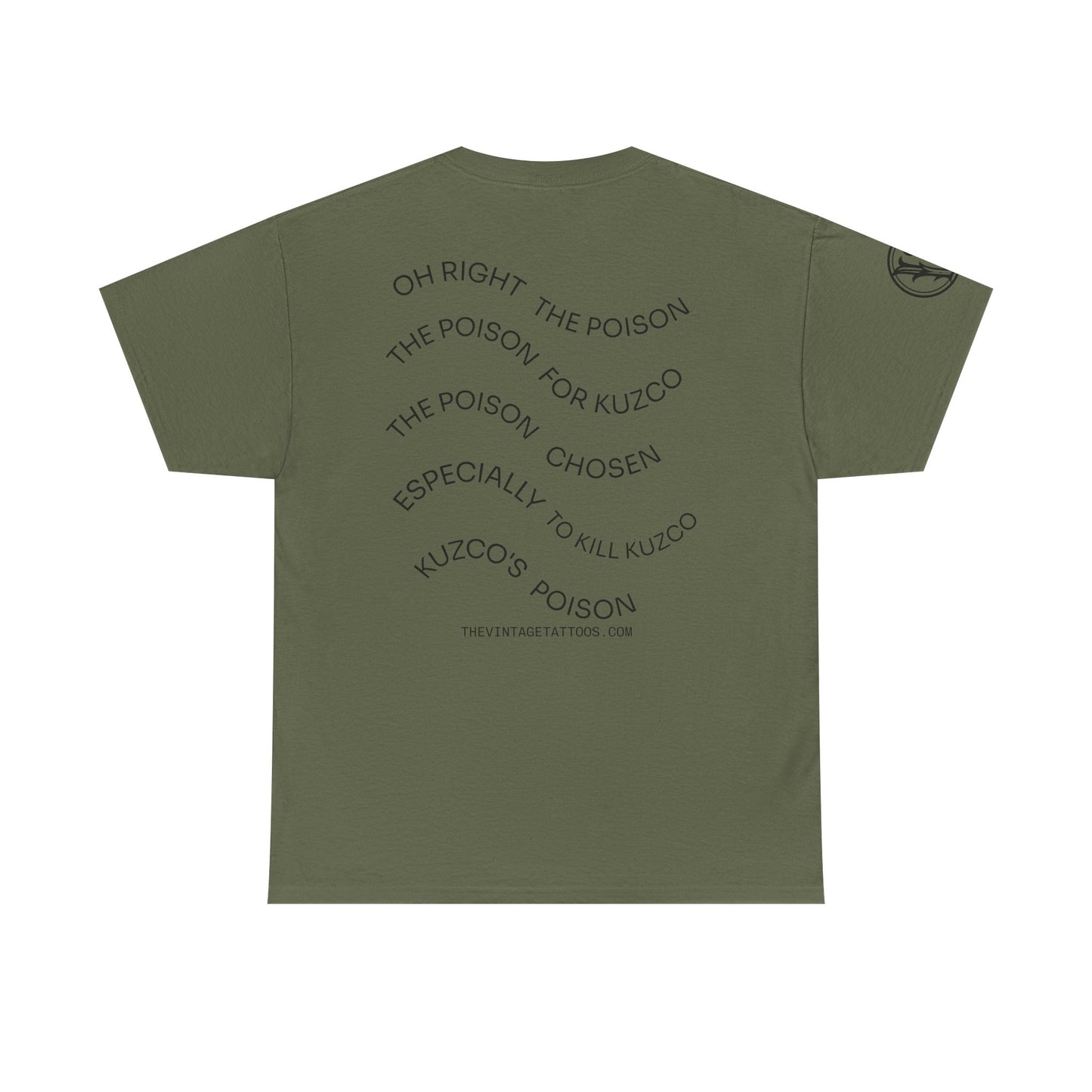 Poison for Kuzco T-Shirt — Fun Animated Potion Graphic Tee