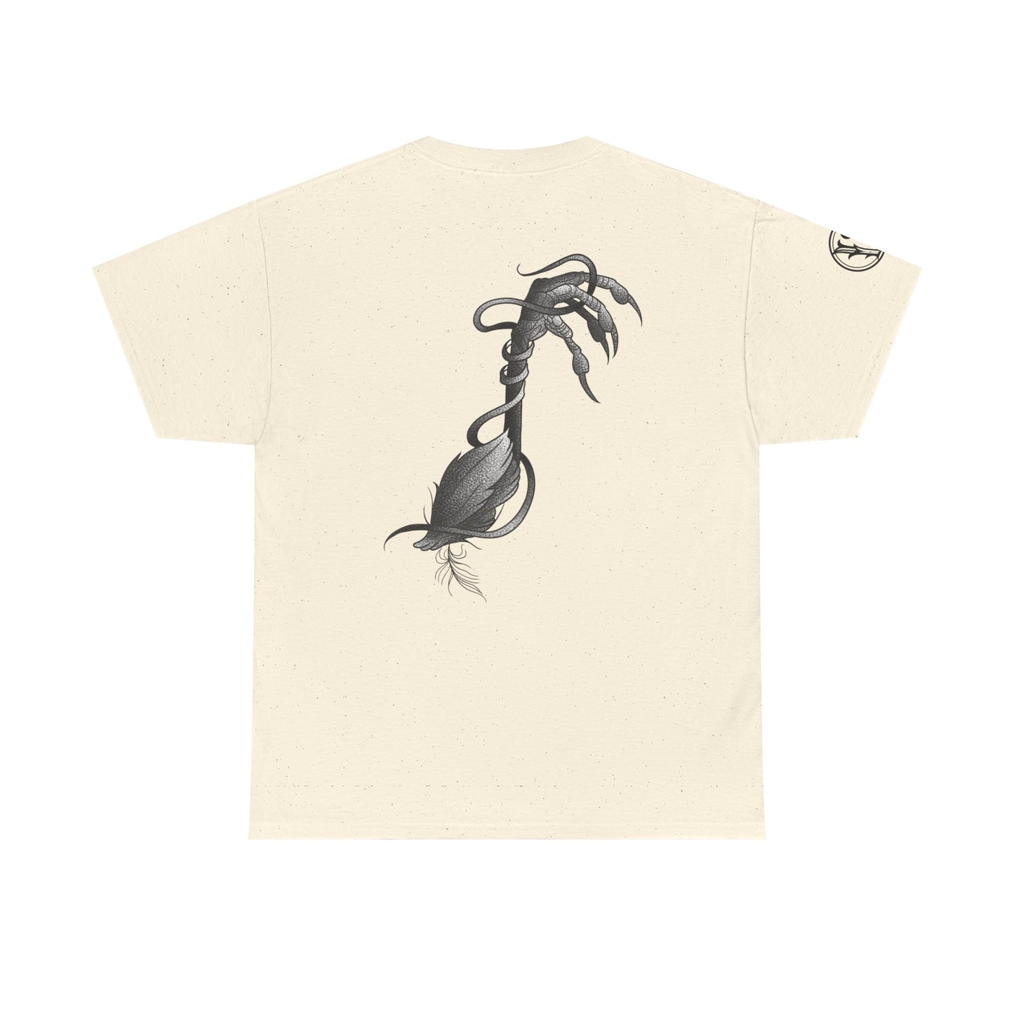Skull & Vines Graphic Tee — Botanical Skull Art T-Shirt