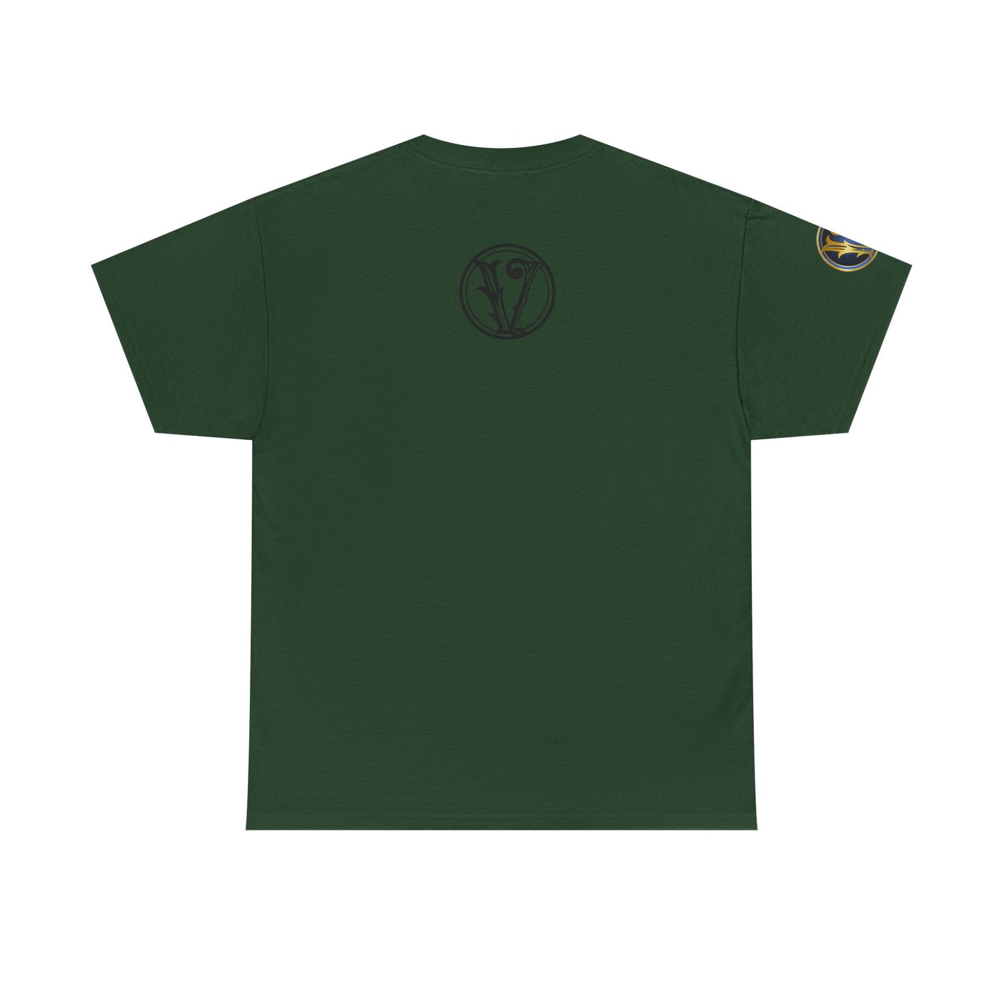Graphic Tee — Colorful Mythical Bird & Rose Streetwear T-Shirt