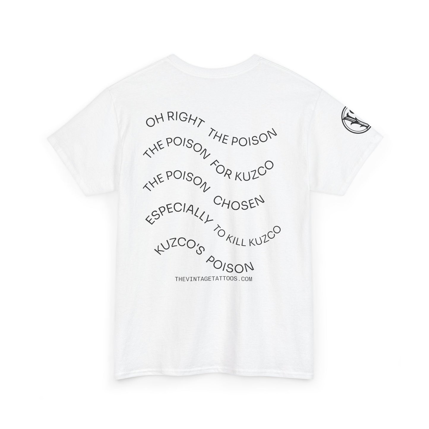 Poison for Kuzco T-Shirt — Fun Animated Potion Graphic Tee