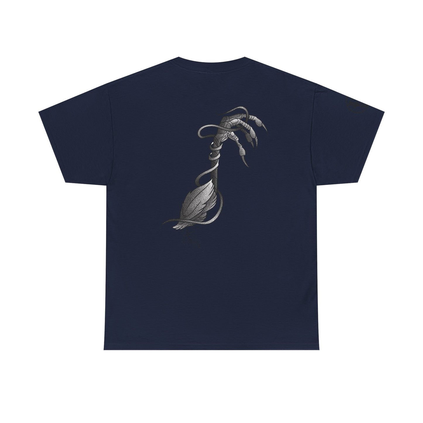 Skull & Vines Graphic Tee — Botanical Skull Art T-Shirt