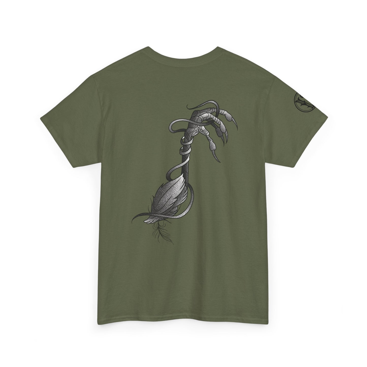 Skull & Vines Graphic Tee — Botanical Skull Art T-Shirt