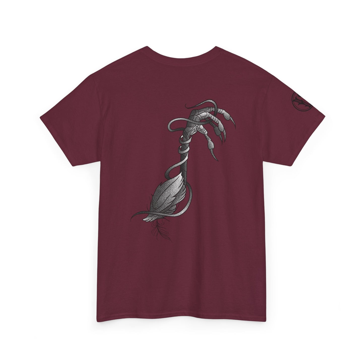 Skull & Vines Graphic Tee — Botanical Skull Art T-Shirt
